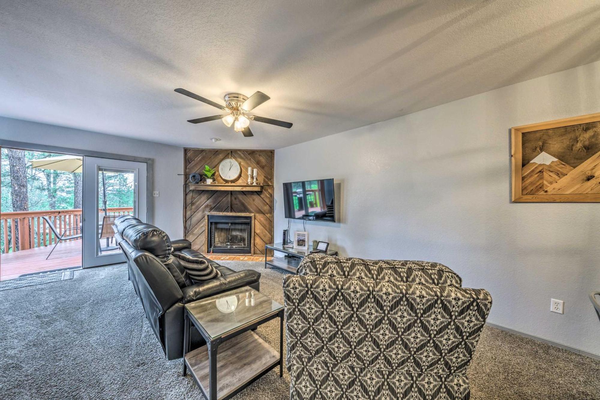 Hike, Golf And Explore Ruidoso Retreat With Deck! Exteriör bild